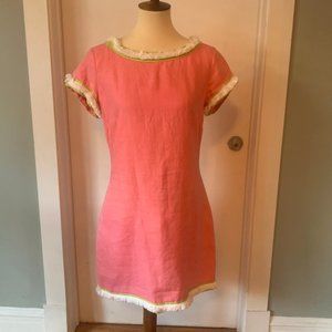 Sail to Sable - Linen Dress Size 8 - WORN ONCE